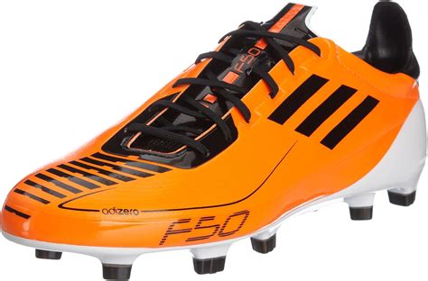 adidas f50 adizero fg fußballschuhe schwarz weiß orange|Adidas f50 Adizero for sale.